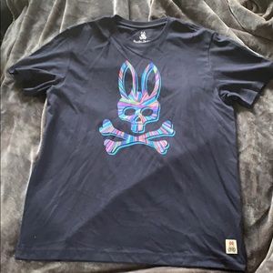 Dark blue Psycho Bunny short sleeve t-shirt